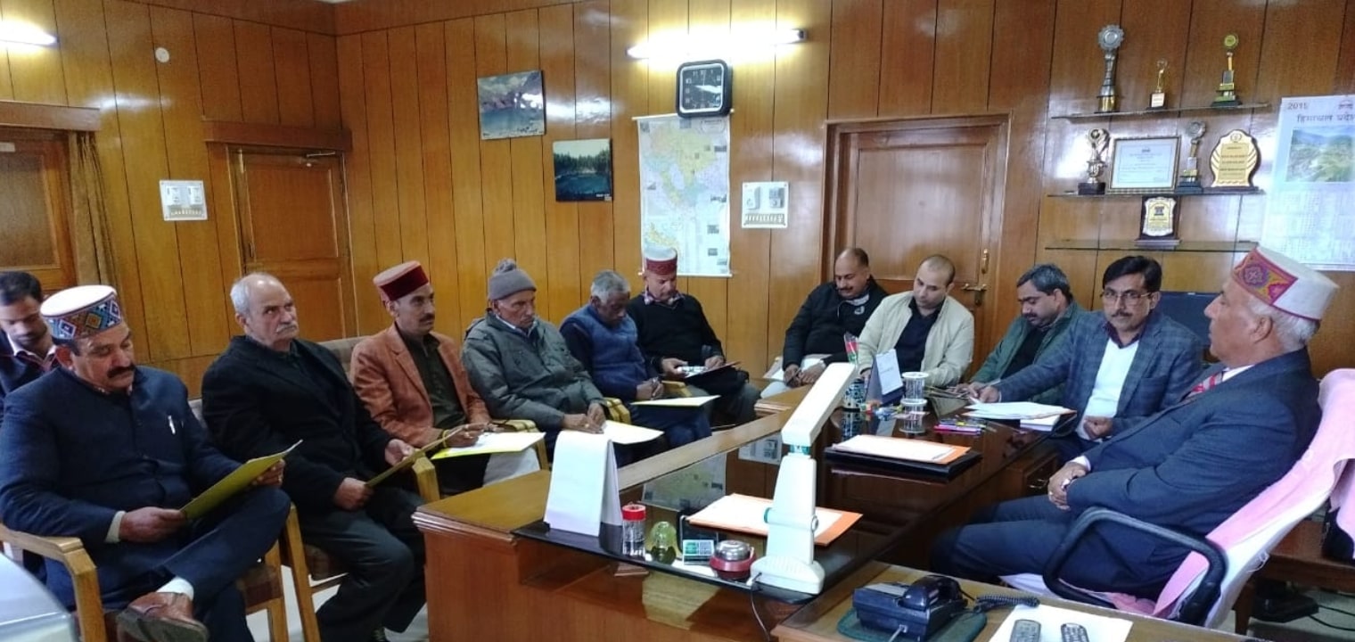 HP Ex-Servicemen Truck Operators Welfare Working Committe, Barmana – 48th Meeting held on 28-12-2019 under the Chairmanship of Brig. (Retd.) Khushal Thakur, YSM