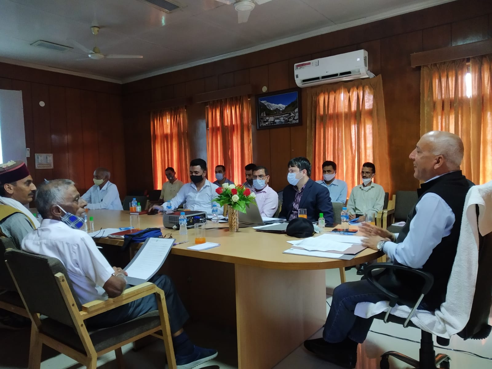 HP Ex-Servicemen Truck Operators Welfare Working Committee, Barmana - Meeting held on 25-09-2021